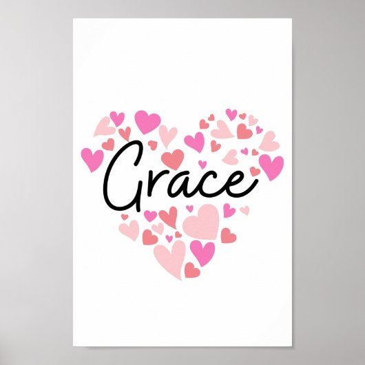 Poster J'aime Grace (Devant)