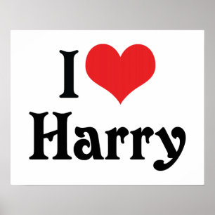 Poster J'aime Harry