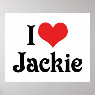 Poster J'aime Jackie