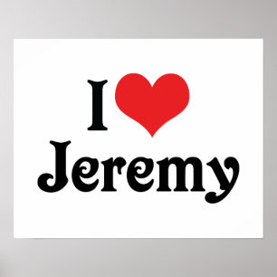 Poster J'aime Jeremy