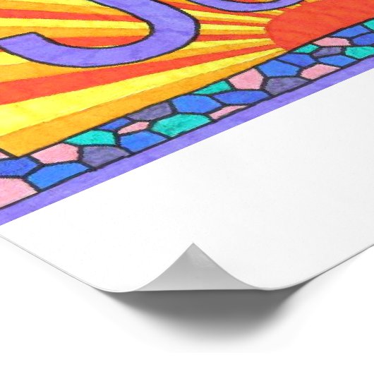 Poster J'Aime Jésus ! (Coin)