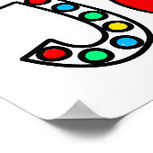 Poster J'aime Jésus (Coin)