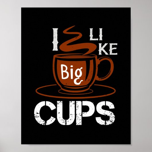 Poster J'Aime La Big Cup (Devant)