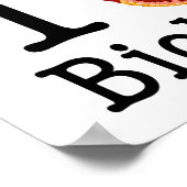 Poster J'aime la biologie (Coin)