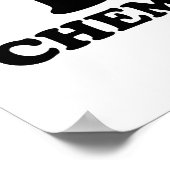 Poster J'aime la chimie (Coin)