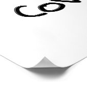 Poster J'aime la couverture (Coin)