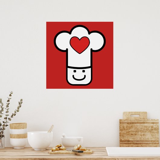 Poster J'aime la Cuisine (Cuisine)