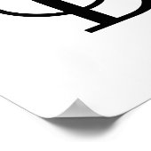 Poster J'Aime La Danse À Voler (Coin)