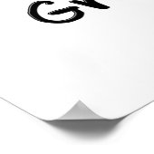 Poster J'aime la grammaire (Coin)