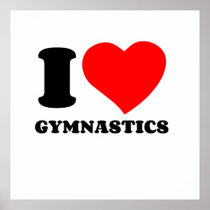 POSTER J'AIME LA GYMNASTIQUE