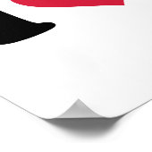 Poster J'aime la gymnastique (Coin)