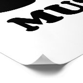 POSTER J'AIME LA MUSIQUE (Coin)