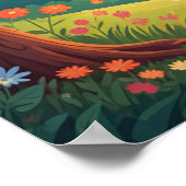 Poster J'aime la nature (Coin)