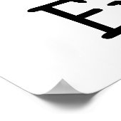 Poster J'aime la science-fiction (Coin)