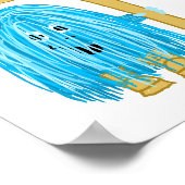 Poster J'aime la Terre (Coin)