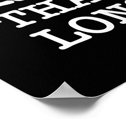 POSTER J'AIME LA THAÏLANDE LONGTEMPS (Coin)