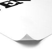 Poster J'aime la ventilation (Coin)