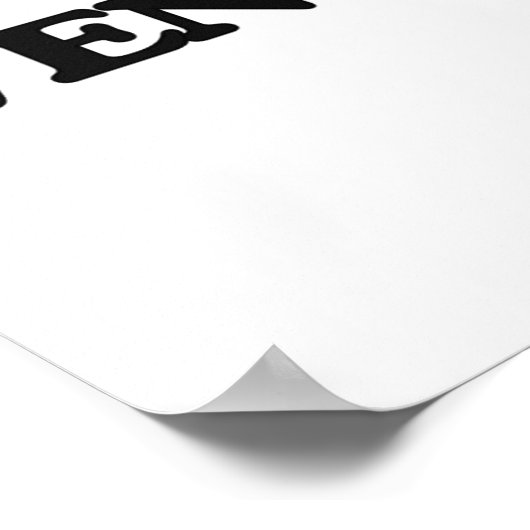 Poster J'aime la ventilation (Coin)