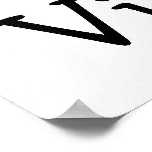 Poster J'aime la virologie (Coin)