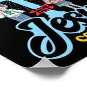 Poster J'Aime L'Anime, Mais Jésus Est Le Premier Anime Ho (Coin)