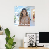 POSTER J'AIME LAS VEGAS (Bureau à domicile)