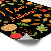Poster J'Aime L'Automne ! (Coin)