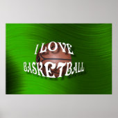 POSTER , J'AIME LE BASKETBALL-POSTER (Devant)