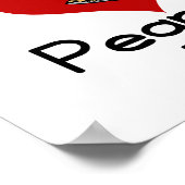 Poster J'aime le beurre d'arachide (Coin)