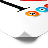 Poster J'aime le bingo (Coin)