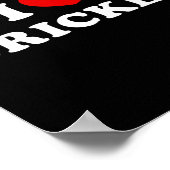 Poster J'aime le cricket  (Coin)