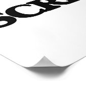 Poster J'aime le dépistage (Coin)