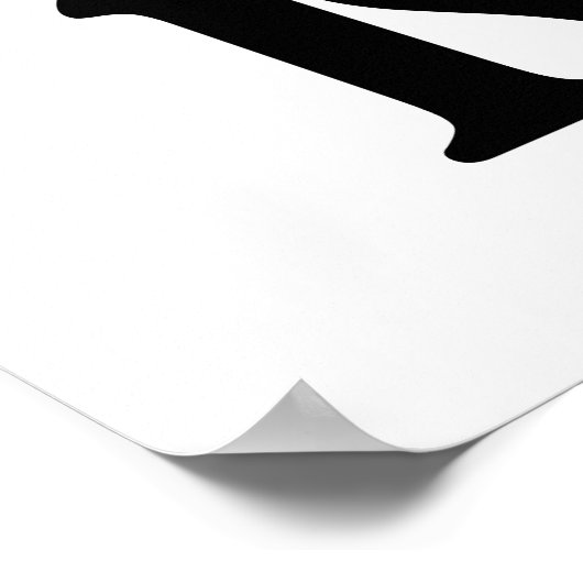 Poster J'aime le Rose (Coin)