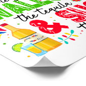 Poster J'Aime Le Sel Avaler La Tequila Cinco De Mayo (Coin)