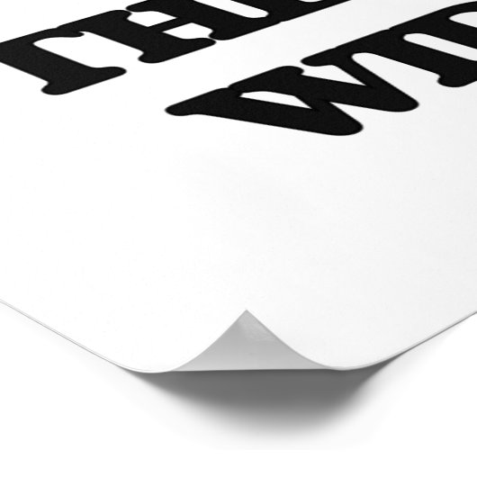 Poster J'aime le World Wide Web (Coin)