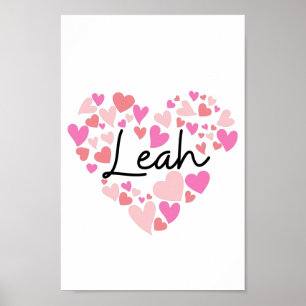 Poster J'aime Leah