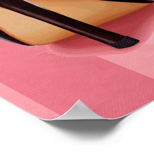 Poster J'aime les chaussures (Coin)