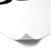 Poster J'aime les cochons (Coin)