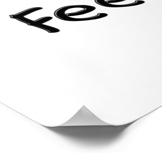 Poster J'aime les commentaires (Coin)