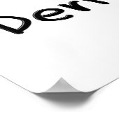 Poster J'Aime Les Dérivés (Coin)