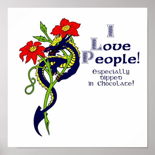 Poster J'aime les gens particulièrement trempés dans le c (Devant)