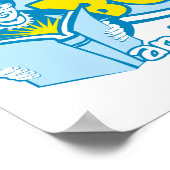 Poster J'Aime Les Grands Livres (Coin)