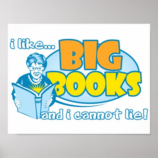 Poster J'Aime Les Grands Livres (Devant)