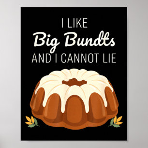 Poster J'aime les gros bundts et je ne peux pas mentir, F