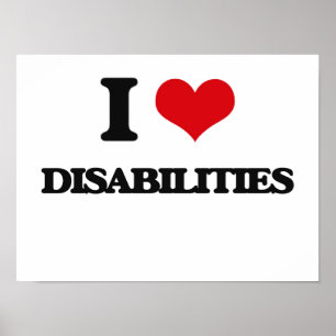 Poster J'aime les handicaps