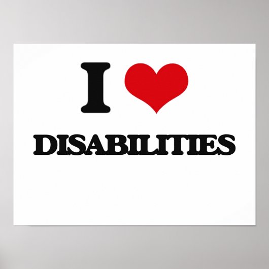 Poster J'aime les handicaps (Devant)
