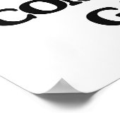 Poster J'aime les jeux informatiques (Coin)