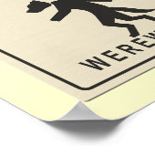 Poster J'aime les loups-garous (Coin)