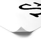 Poster J'Aime Les Magasins Éthrift (Coin)