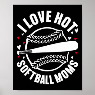 Poster J'aime les mamans douces et chaudes de Softll Spor