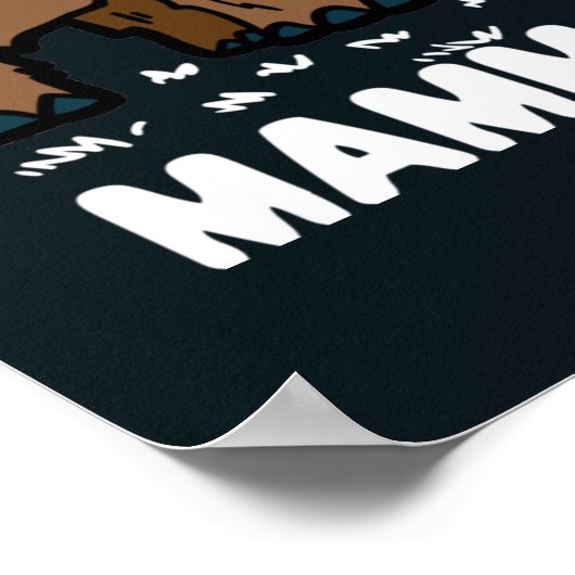 Poster J'Aime Les Mammoths (Coin)